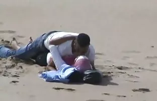 XXX Santa Claus xé thú vị ngực